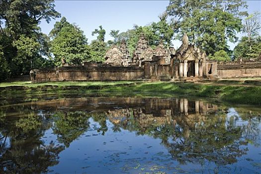 庙宇,吴哥,柬埔寨