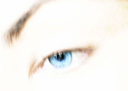 女人,蓝眼睛,正面