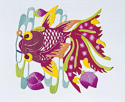 剪紙－金魚