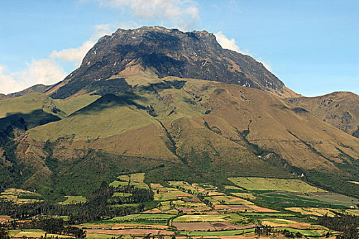 攀升,因巴布拉省,靠近,厄瓜多尔