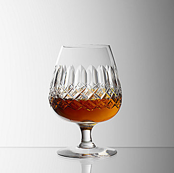玻璃杯,白蘭地