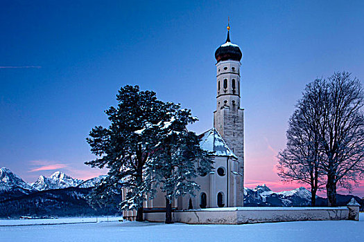 圣徒,教堂,靠近,巴伐利亚,德国