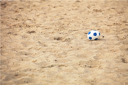 足球,沙滩,背景
