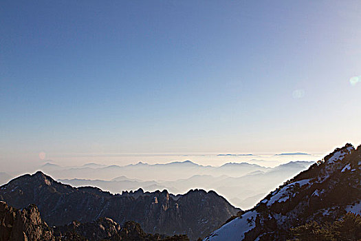 黄山的冬天