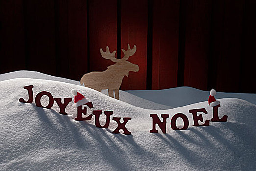 圣诞节,圣诞快乐,雪,驼鹿