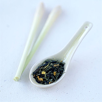 柠檬草,中国茶,叶子