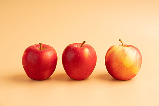 富含维生素的健康食品红苹果