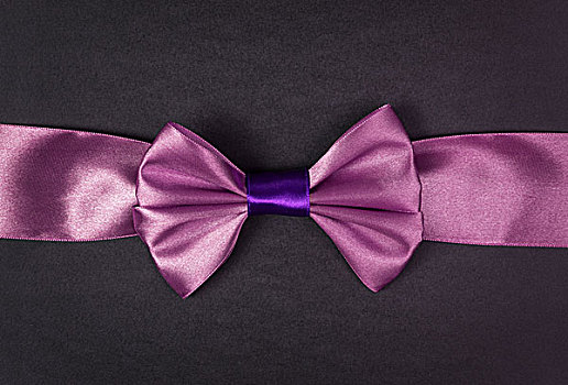 紫色,丝带,蝴蝶结,黑色背景,纸,背景