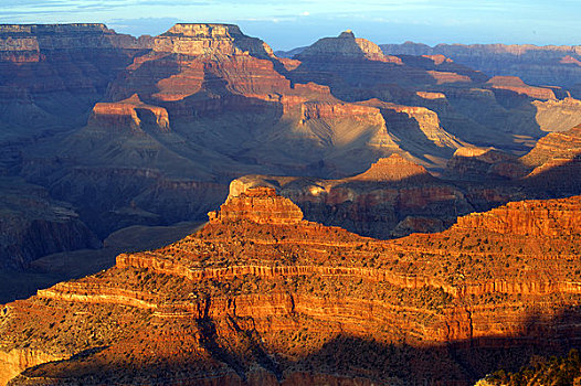 岩石构造,风景,南缘,大峡谷,亚利桑那,美国