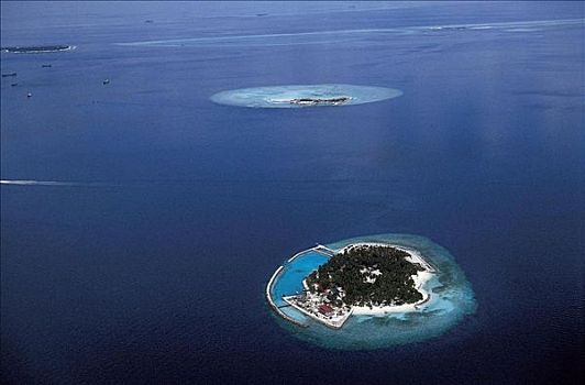 岛屿,环礁,南太平洋
