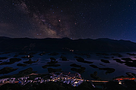 仙岛湖银河
