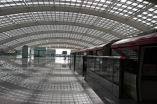 北京首都机场t3快轨站