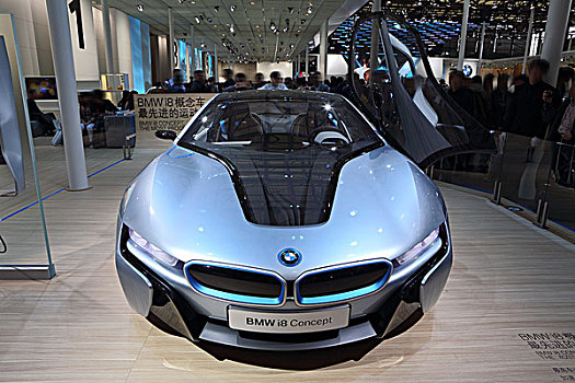 bmw宝马i8电动概念车