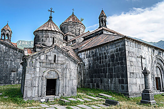 外景,中世纪,寺院,亚美尼亚