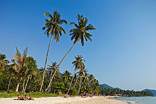 泰国,省,寂静沙滩
