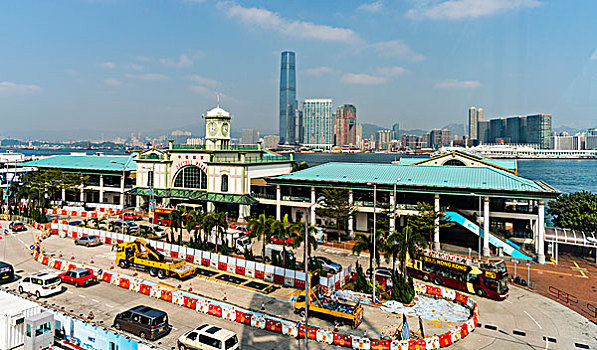 中环码头,香港