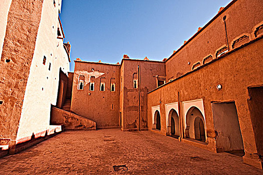 院落,室内,摩洛哥,北非