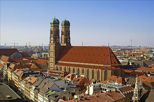 圣母教堂,慕尼黑,巴伐利亚,德国
