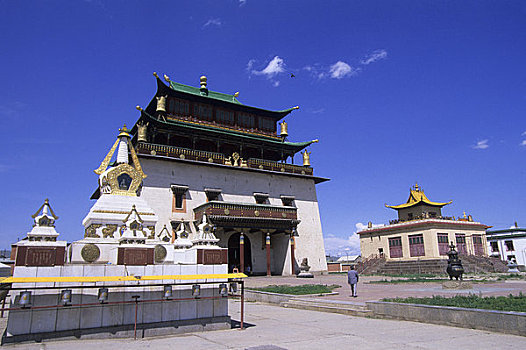 蒙古,乌兰巴托,寺院