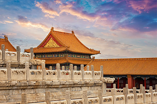 北京故宫大殿