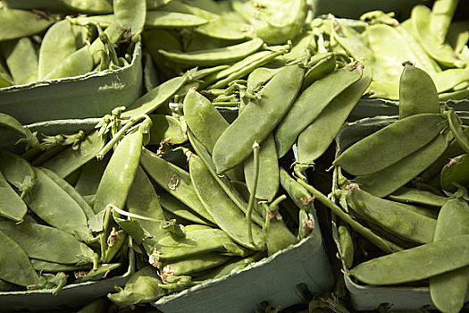 糖荚豌豆,农贸市场