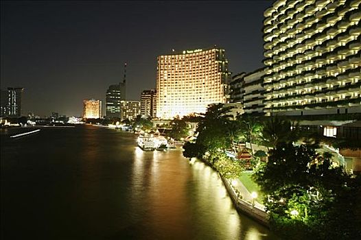 湄南河,曼谷,泰国