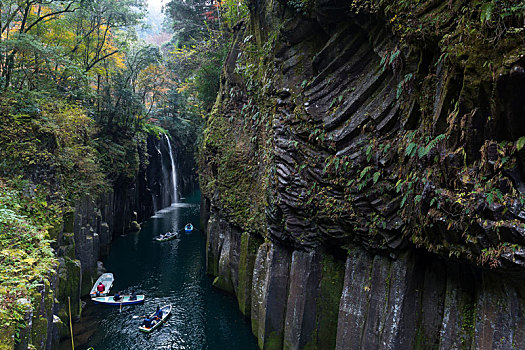 峡谷,秋天