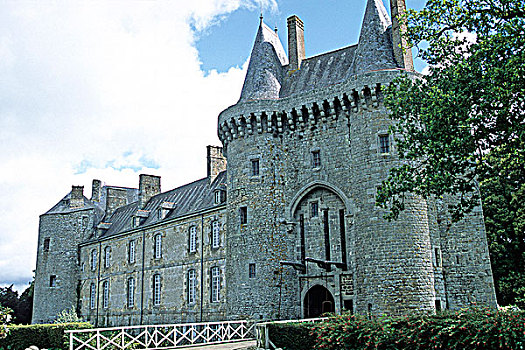 法国,布列塔尼,伊勒-维莱讷省,35岁,城堡,区域