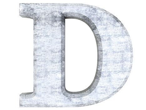 字母d