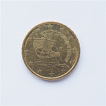 塞浦路斯,10美分硬币