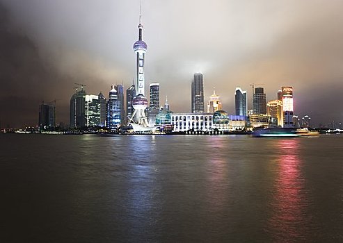 夜景,上海