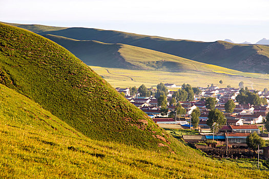 乡村晨景