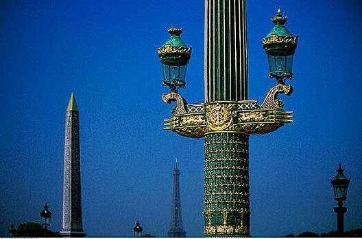 埃菲尔铁塔,路克索神庙,方尖塔,地点,协和飞机,巴黎,法国