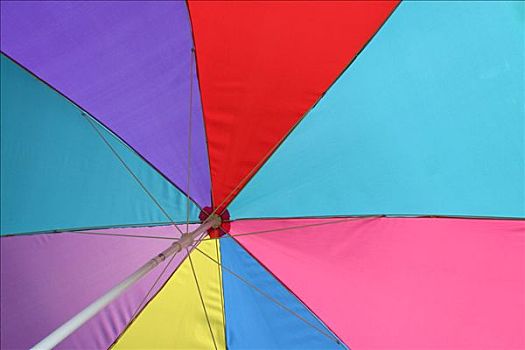 彩色,遮阳伞