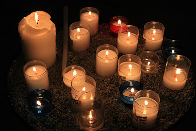 祈愿蜡烛图片_祈愿蜡烛高清图片_全景视觉