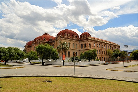 殖民地,大学,建筑,昆卡,厄瓜多尔