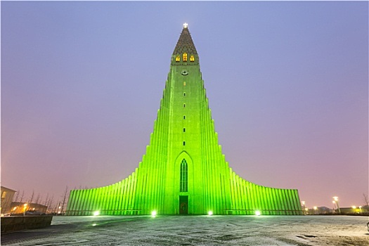 大教堂,雷克雅未克,冰岛