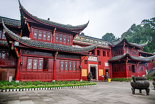 四川省樂山市樂山烏尤寺院