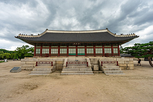 韩国首尔景福宫修政殿景观