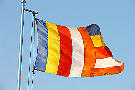 柬埔寨,金边,佛教,旗帜