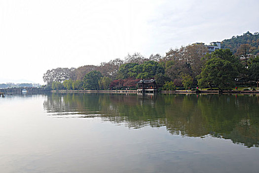 杭州西湖秋景