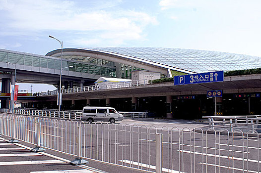 首都机场t3航站楼入口