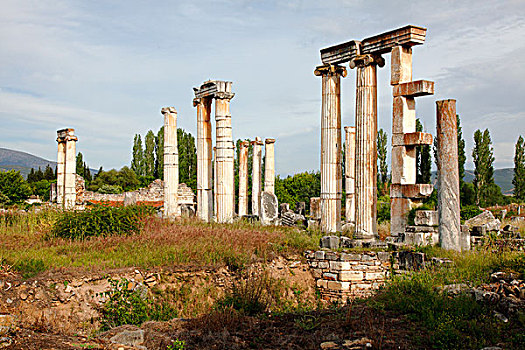 土耳其,省,区域,遗迹,阿芙洛蒂西亚斯,阿芙罗狄蒂,庙宇