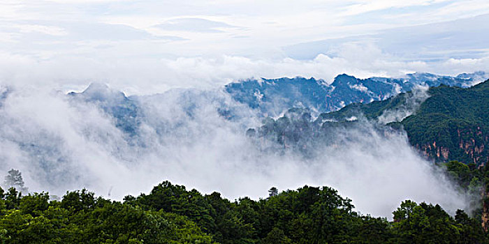 湖南,张家界,天子山,御笔峰