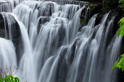 台湾的瀑布十分寮瀑布公园