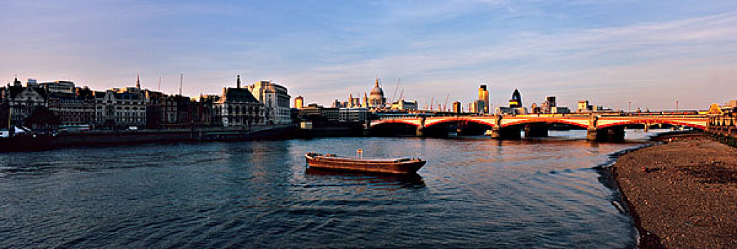 黑衣修道士桥,伦敦,英格兰,英国