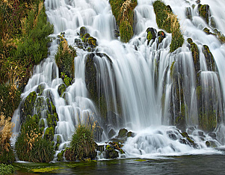 瀑布,尼亚加拉,春天,州立公园,爱达荷