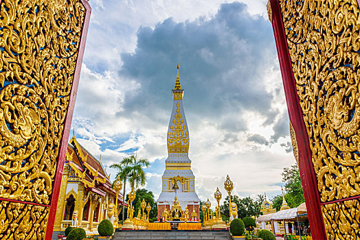 塔,寺院,庙宇,泰国