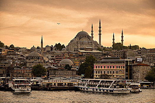土耳其,伊斯坦布尔,艾敏厄努,地区,清真寺