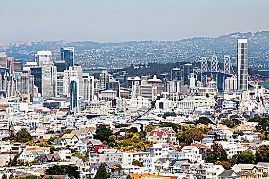 美国,加利福尼亚,旧金山,城市,相似,顶峰